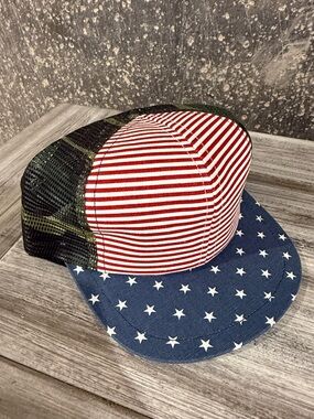 George Hats - patriotic camo mesh (child)